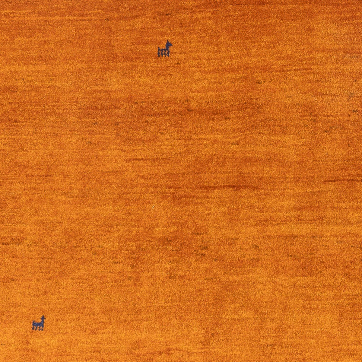 Tapis Gabbeh - Persan - 181 x 121 cm - orange