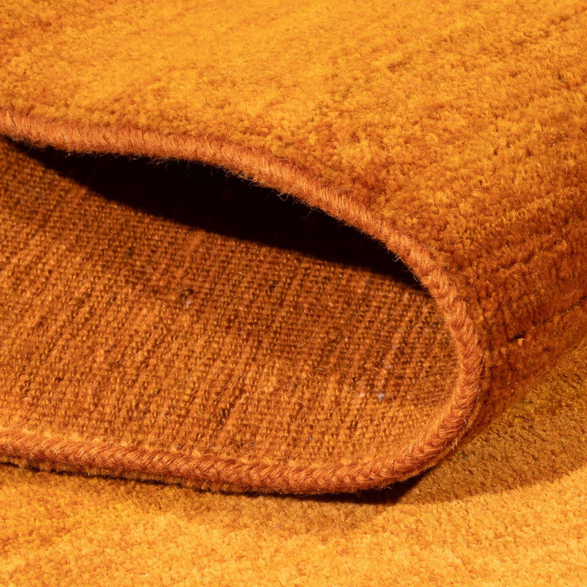 Tapis Gabbeh - Persan - 181 x 121 cm - orange