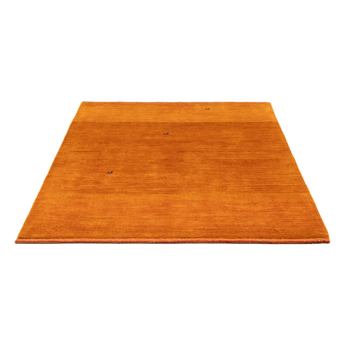 Tapis Gabbeh - Persan - 181 x 121 cm - orange
