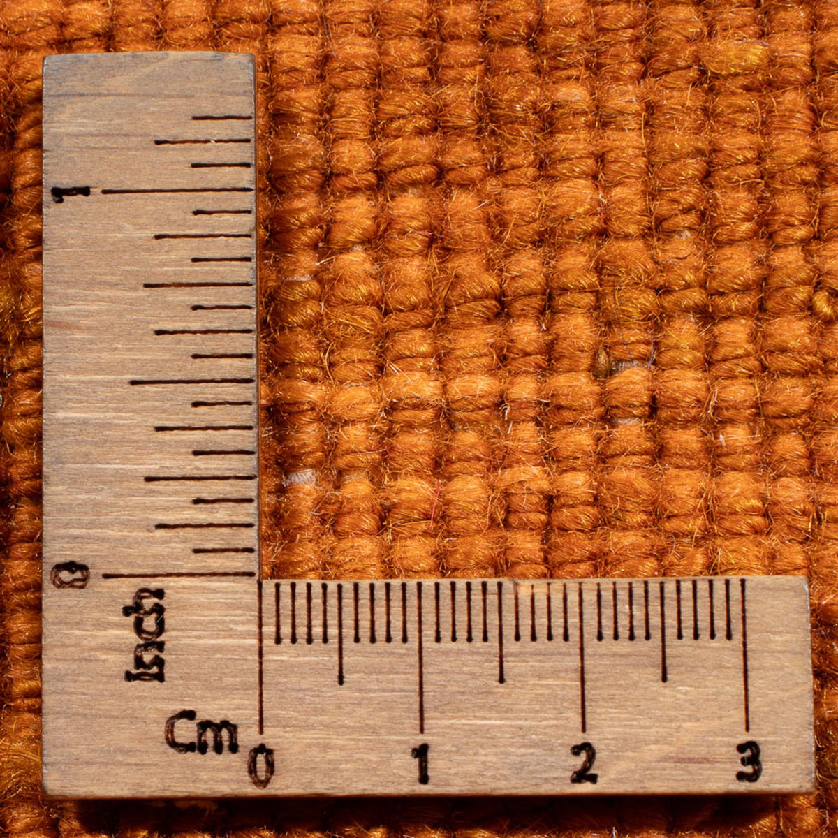 Tapis Gabbeh - Persan - 181 x 121 cm - orange