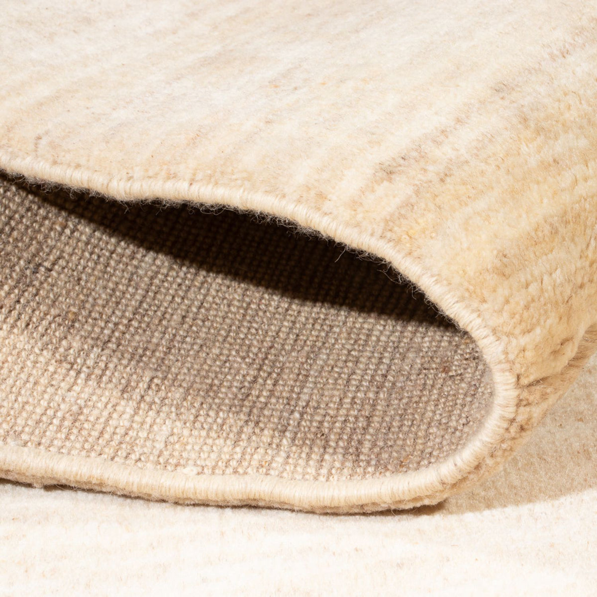 Tapis Gabbeh - Persan - 171 x 120 cm - blanc