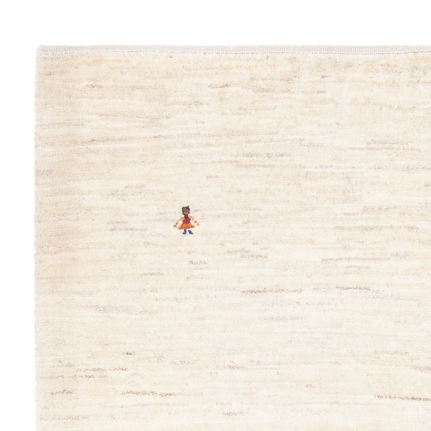 Tapis Gabbeh - Persan - 167 x 125 cm - blanc