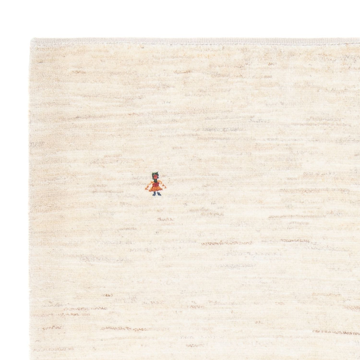 Tapis Gabbeh - Persan - 167 x 125 cm - blanc