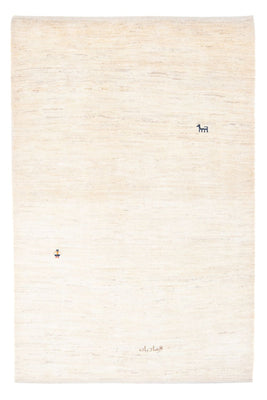 Tapis Gabbeh - Persan - 176 x 120 cm - blanc