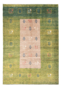 Tapis Gabbeh - Persan - 190 x 119 cm - multicolore