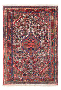 Tapis persan - Nomadic - 163 x 105 cm - rouge