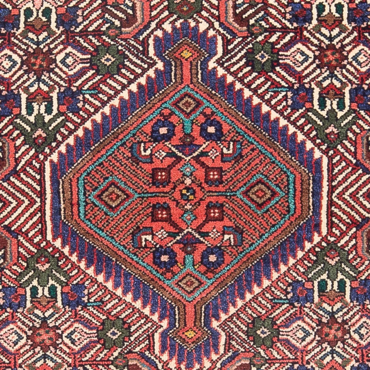 Tapis persan - Nomadic - 163 x 105 cm - rouge