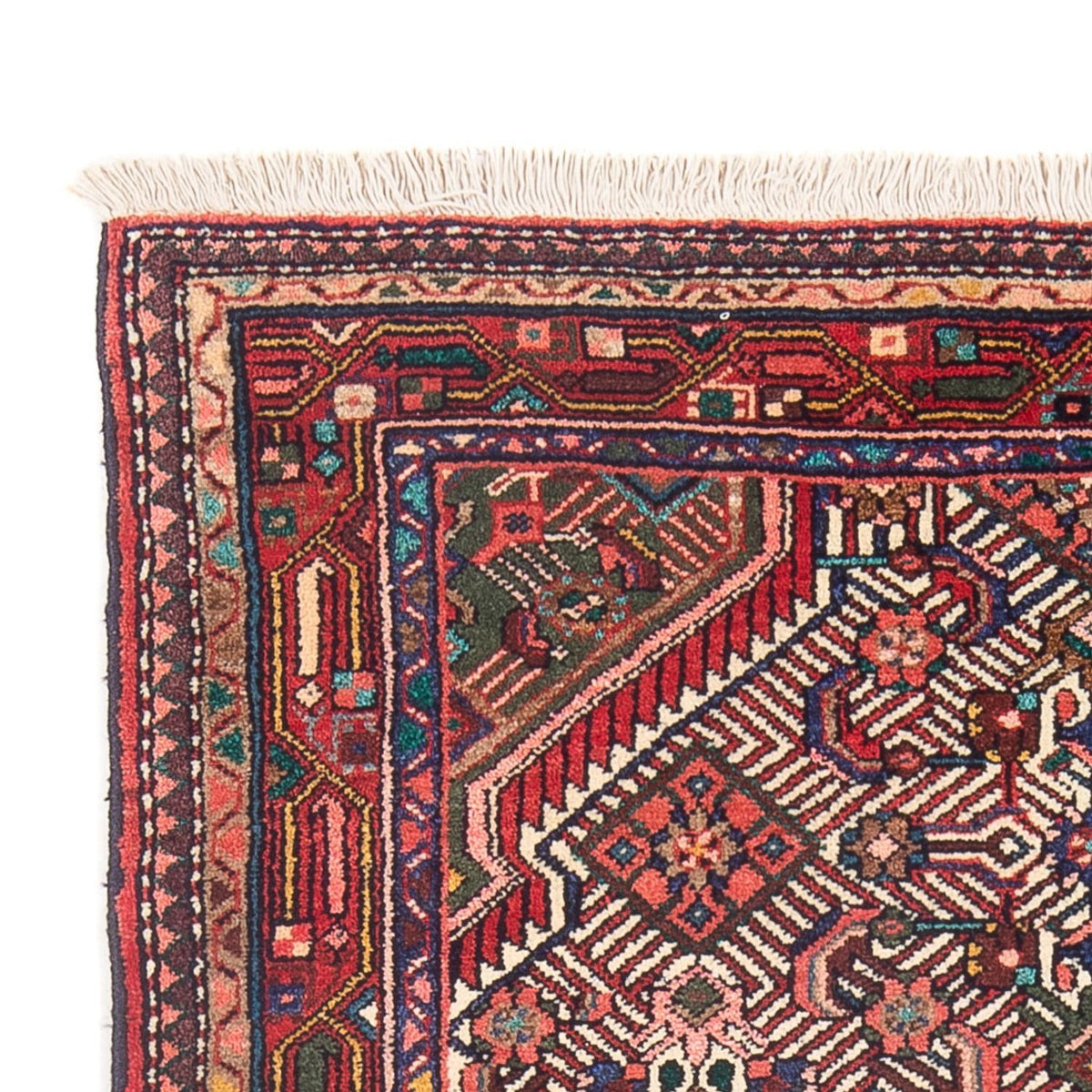 Tapis persan - Nomadic - 163 x 105 cm - rouge