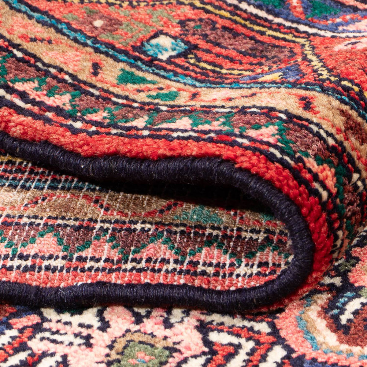 Tapis persan - Nomadic - 163 x 105 cm - rouge