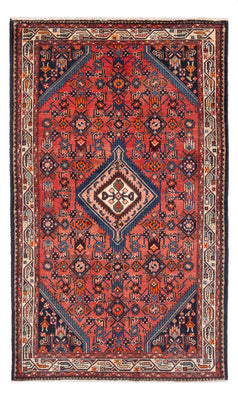 Tapis persan - Nomadic - 205 x 130 cm - rouge