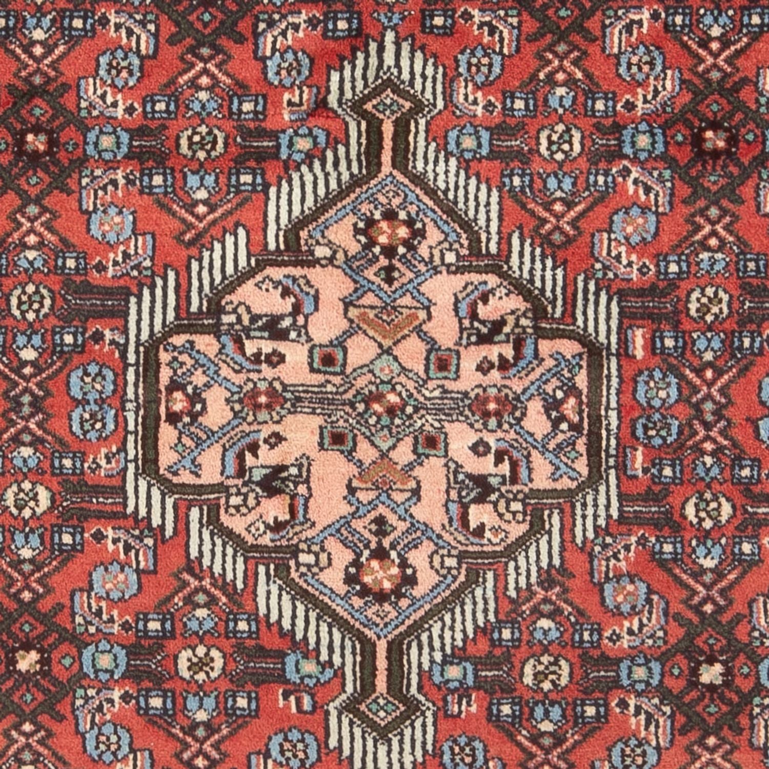 Tapis persan - Nomadic - 207 x 132 cm - rouge
