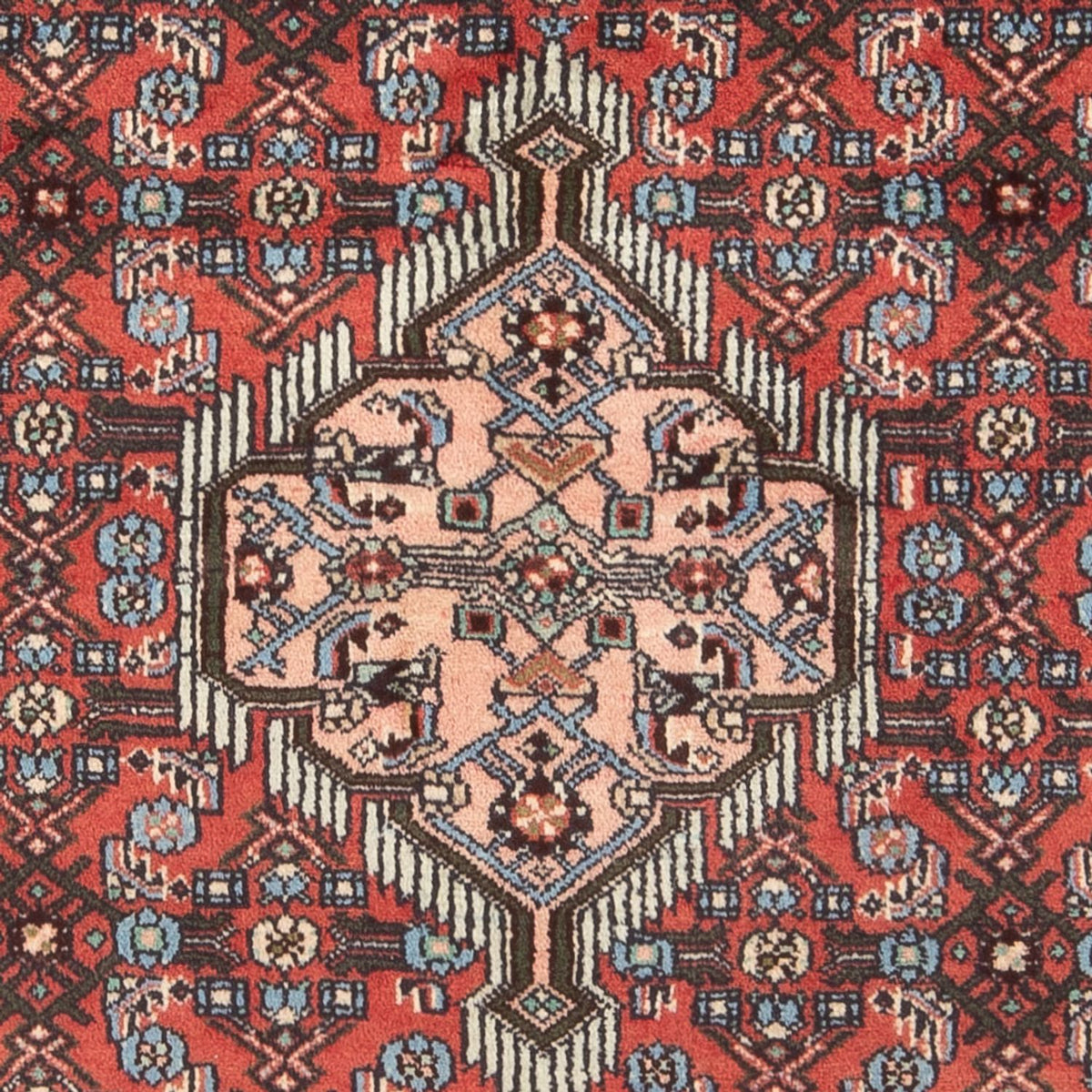 Tapis persan - Nomadic - 207 x 132 cm - rouge