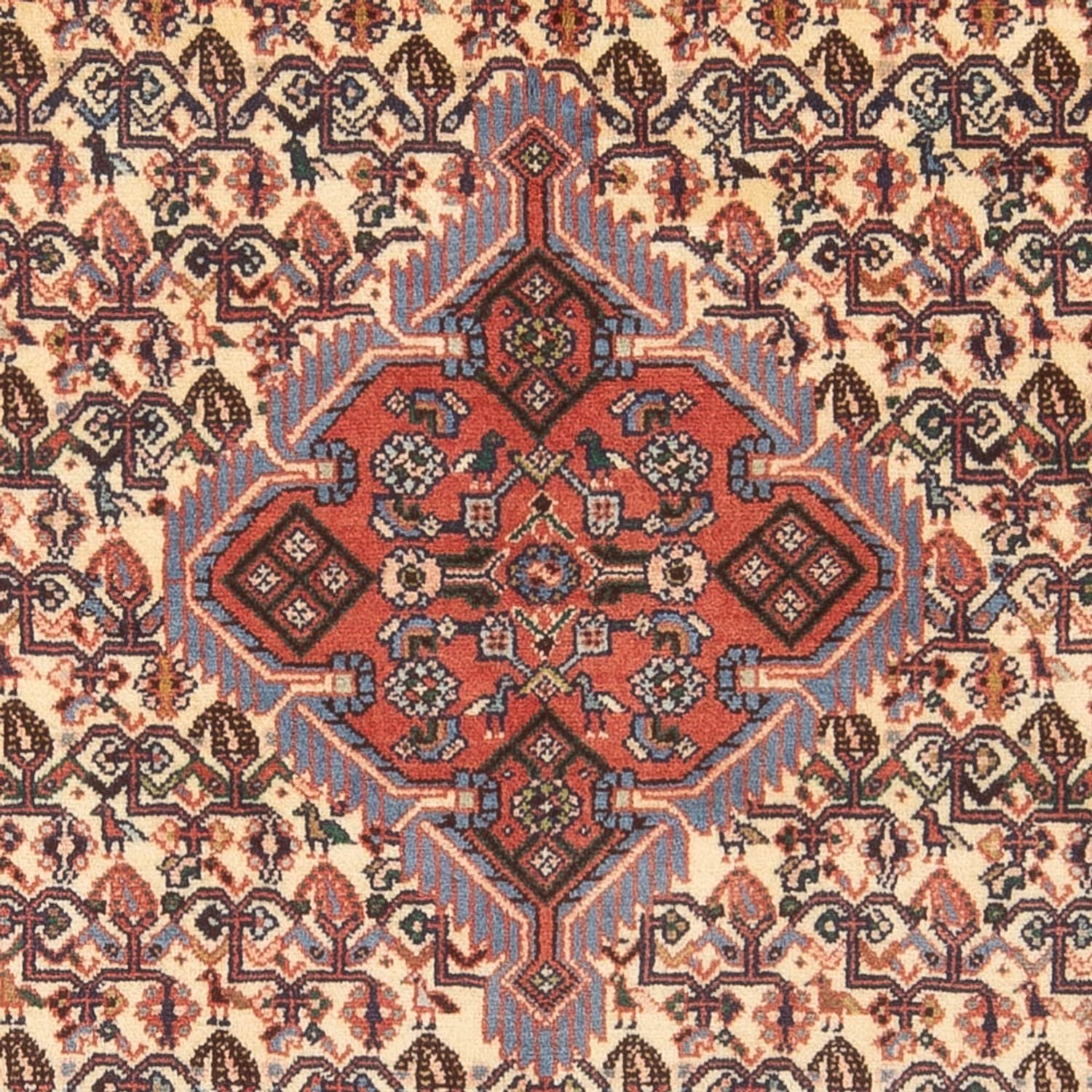 Tapis persan - Nomadic - 202 x 137 cm - crème