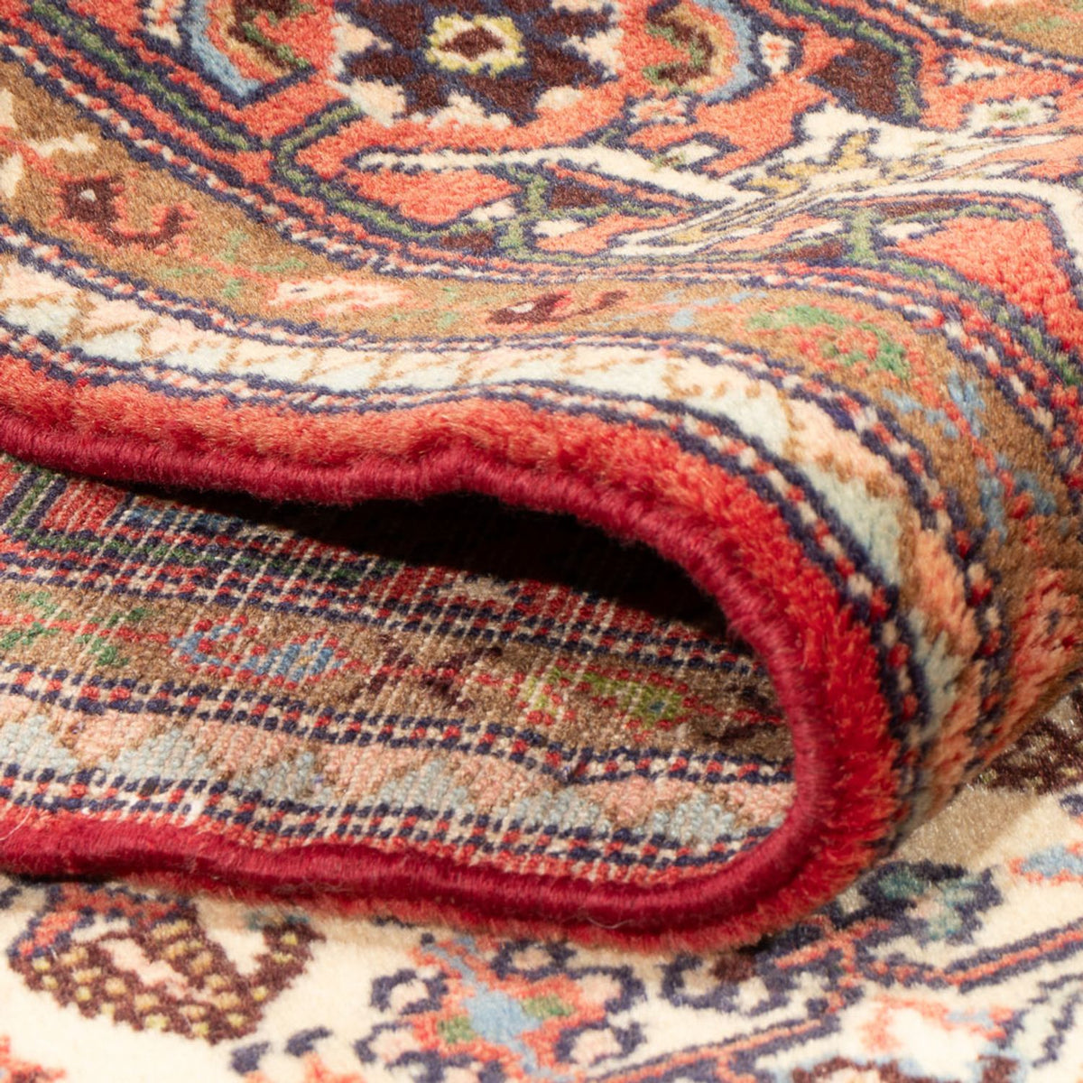 Tapis persan - Nomadic - 198 x 123 cm - crème