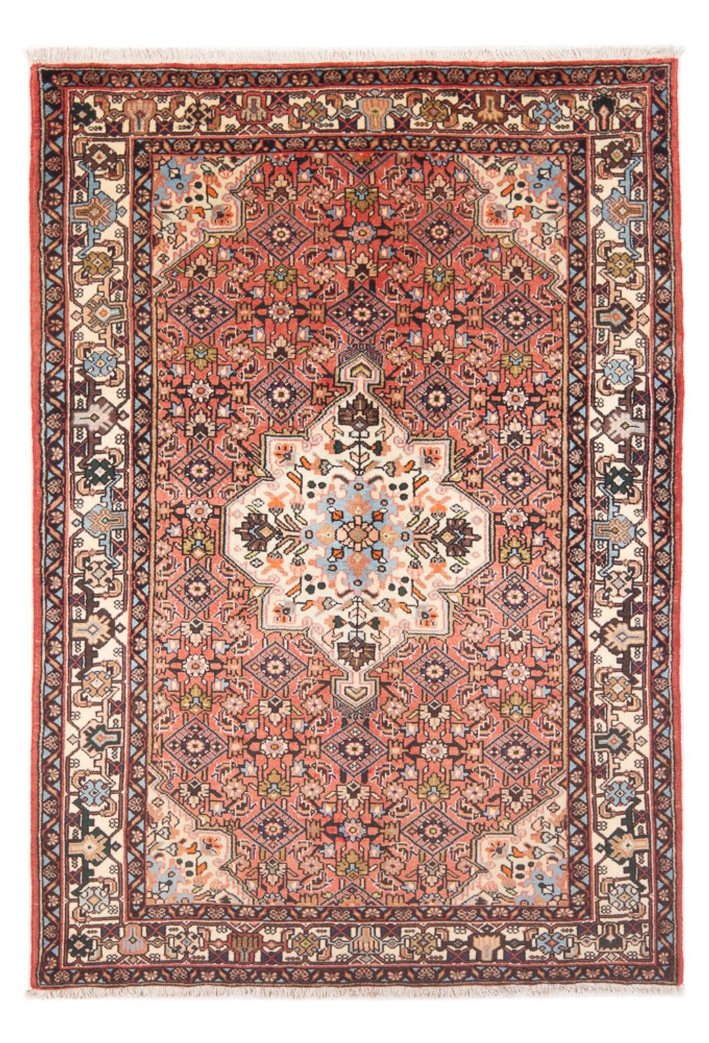 Tapis persan - Nomadic - 192 x 128 cm - rouge
