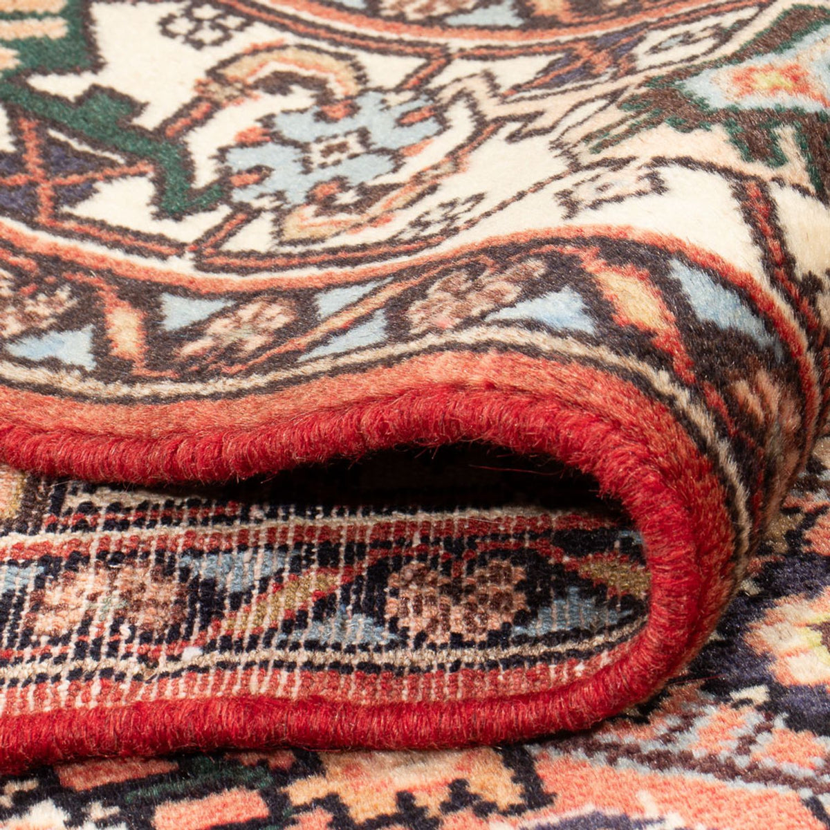 Tapis persan - Nomadic - 192 x 128 cm - rouge