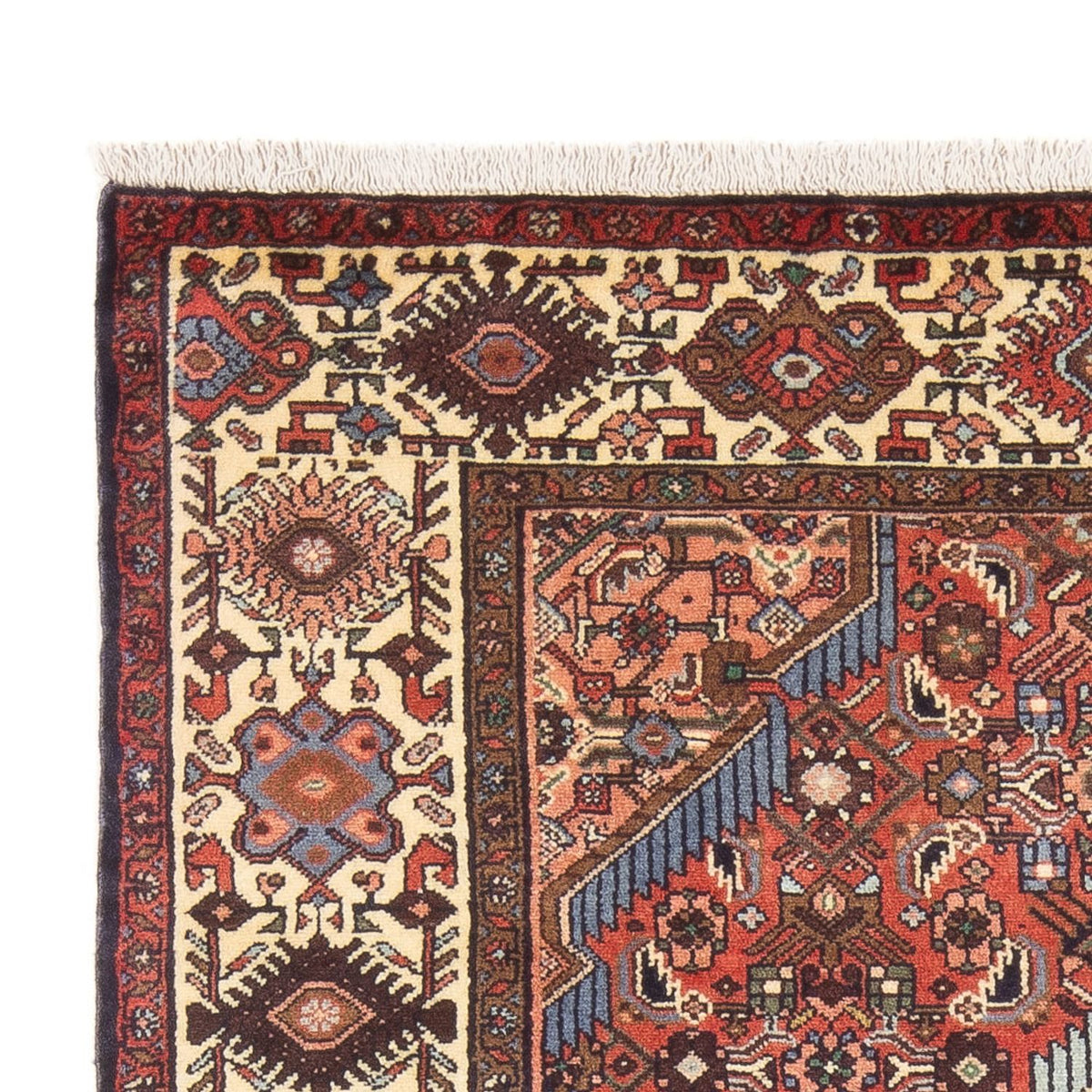 Tapis persan - Nomadic - 200 x 128 cm - rouge