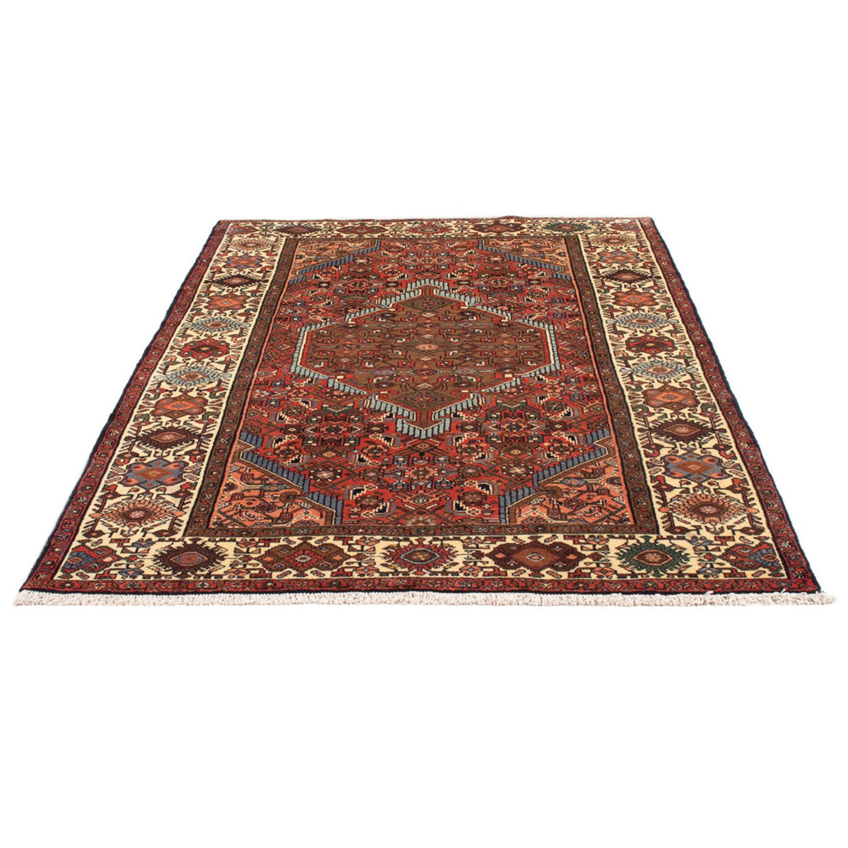 Tapis persan - Nomadic - 200 x 128 cm - rouge