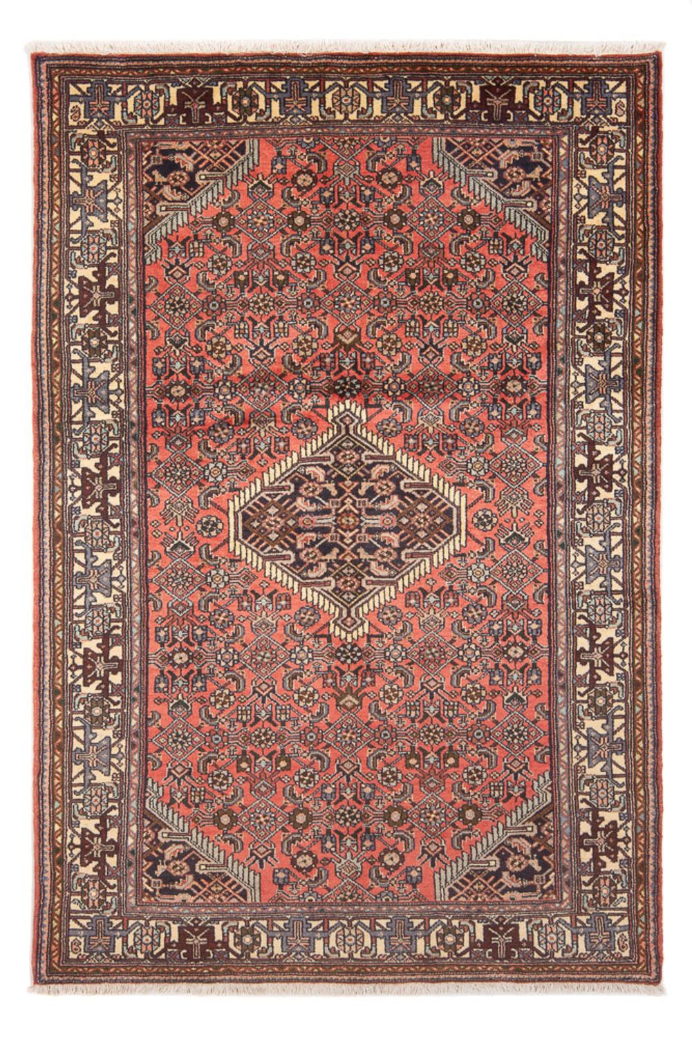 Tapis persan - Nomadic - 194 x 127 cm - rouge