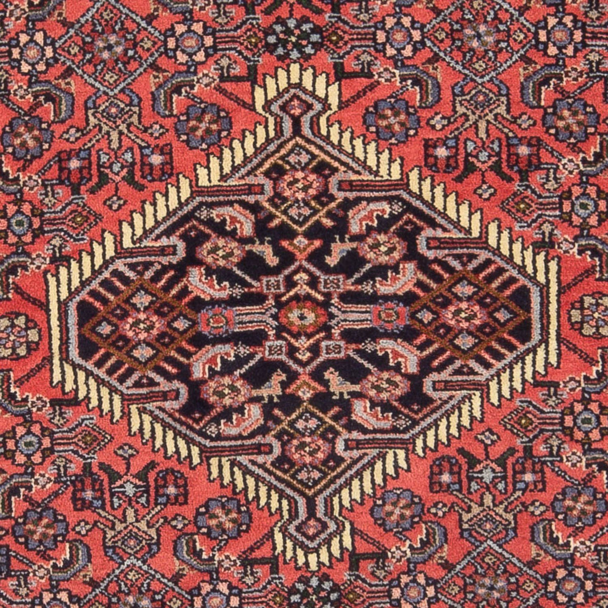 Tapis persan - Nomadic - 196 x 123 cm - rouge