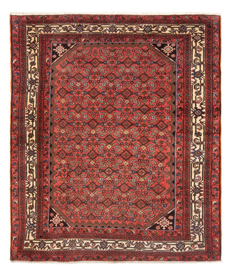 Tapis persan - Nomadic - 202 x 160 cm - rouge