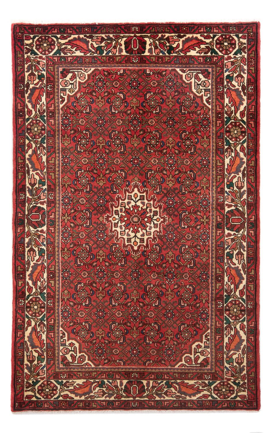 Tapis persan - Nomadic - 210 x 140 cm - rouge