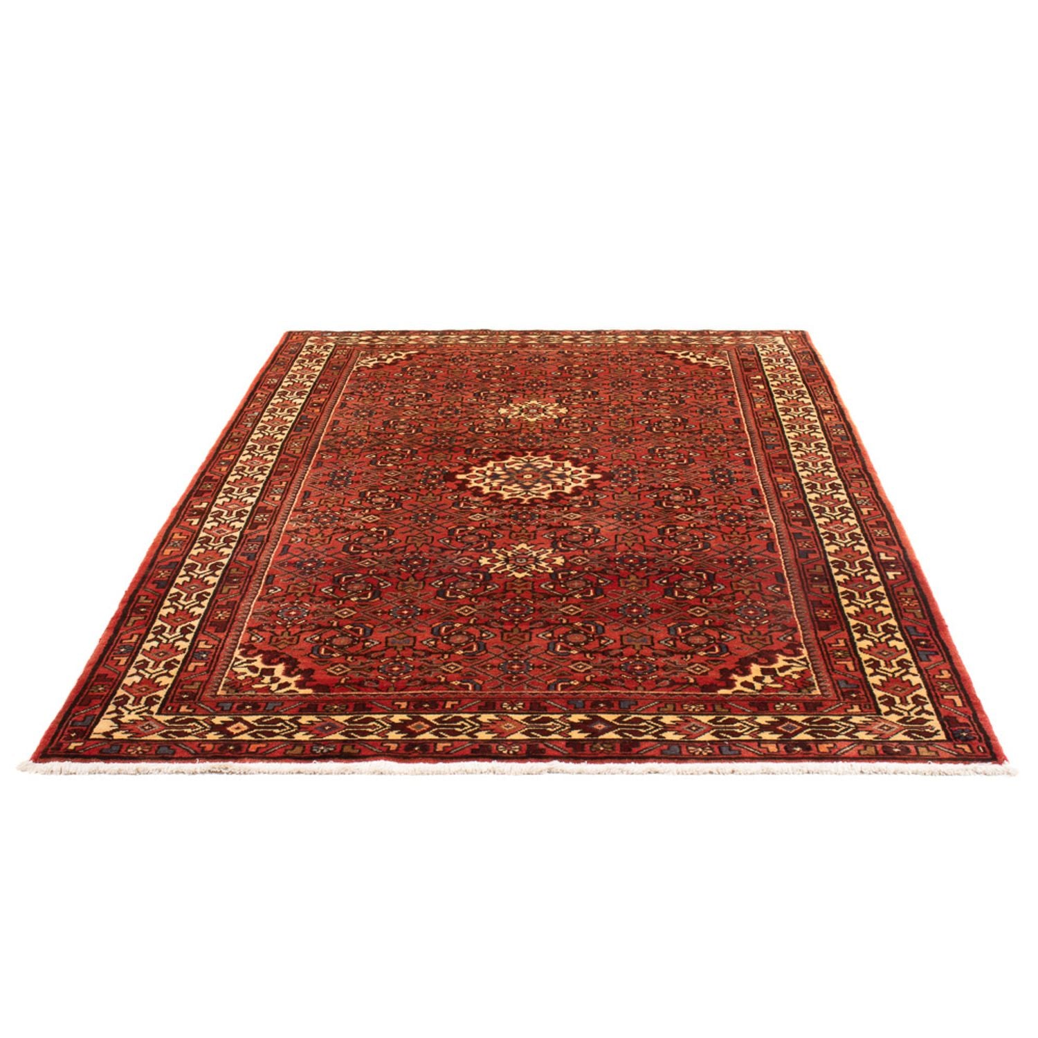 Tapis persan - Nomadic - 218 x 147 cm - rouge