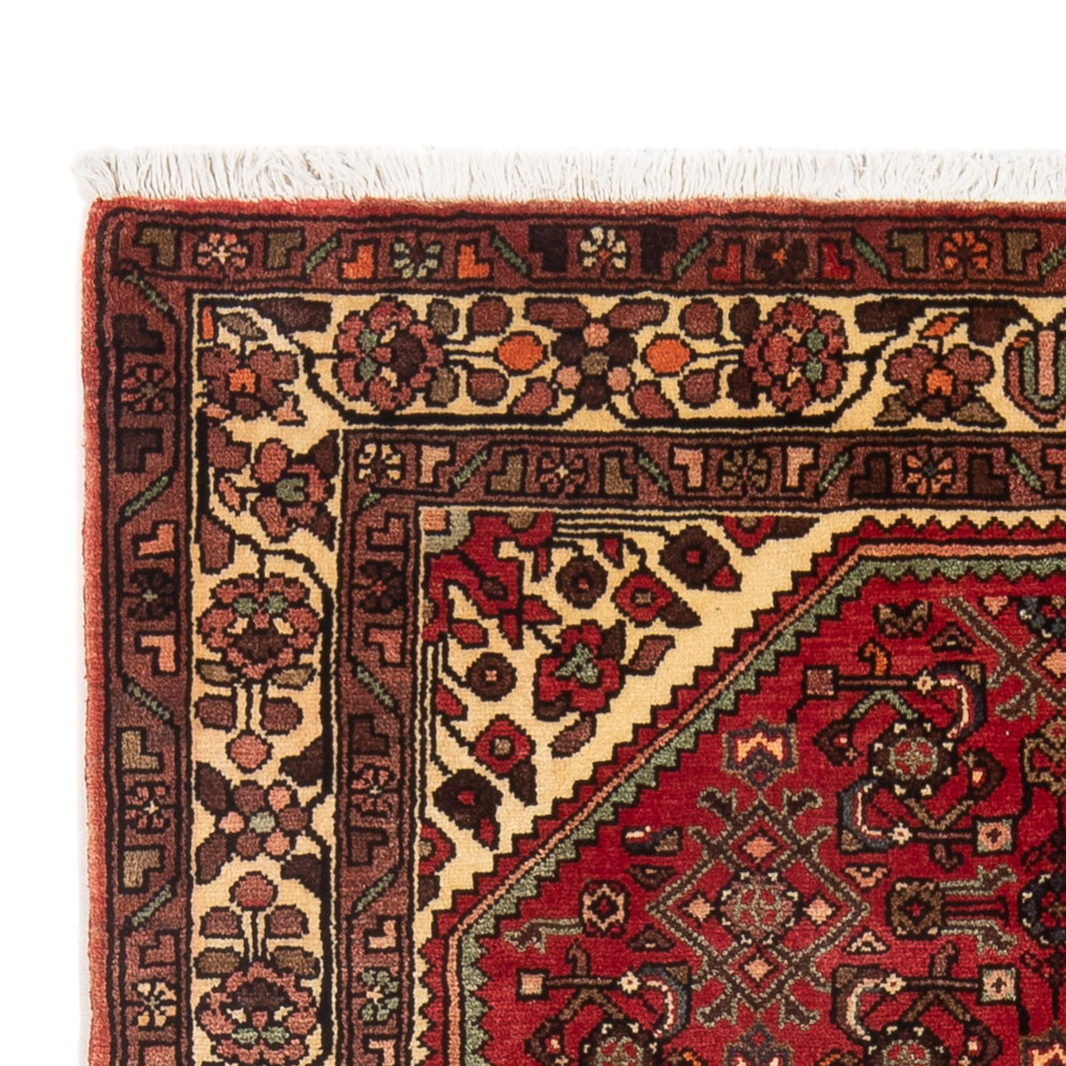 Tapis persan - Nomadic - 203 x 128 cm - rouge