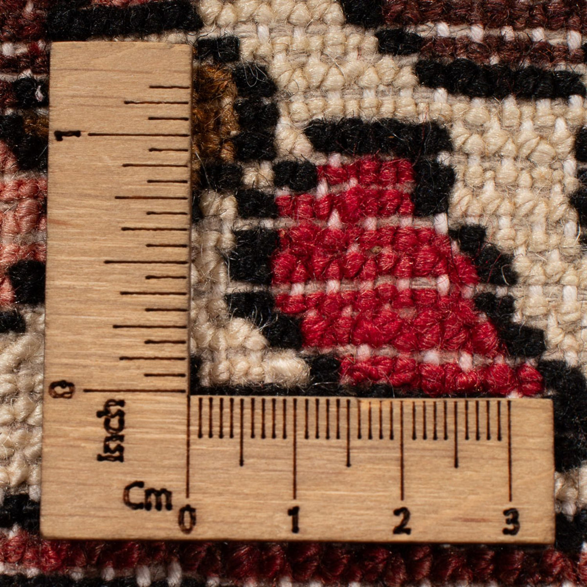 Tapis persan - Nomadic - 203 x 128 cm - rouge