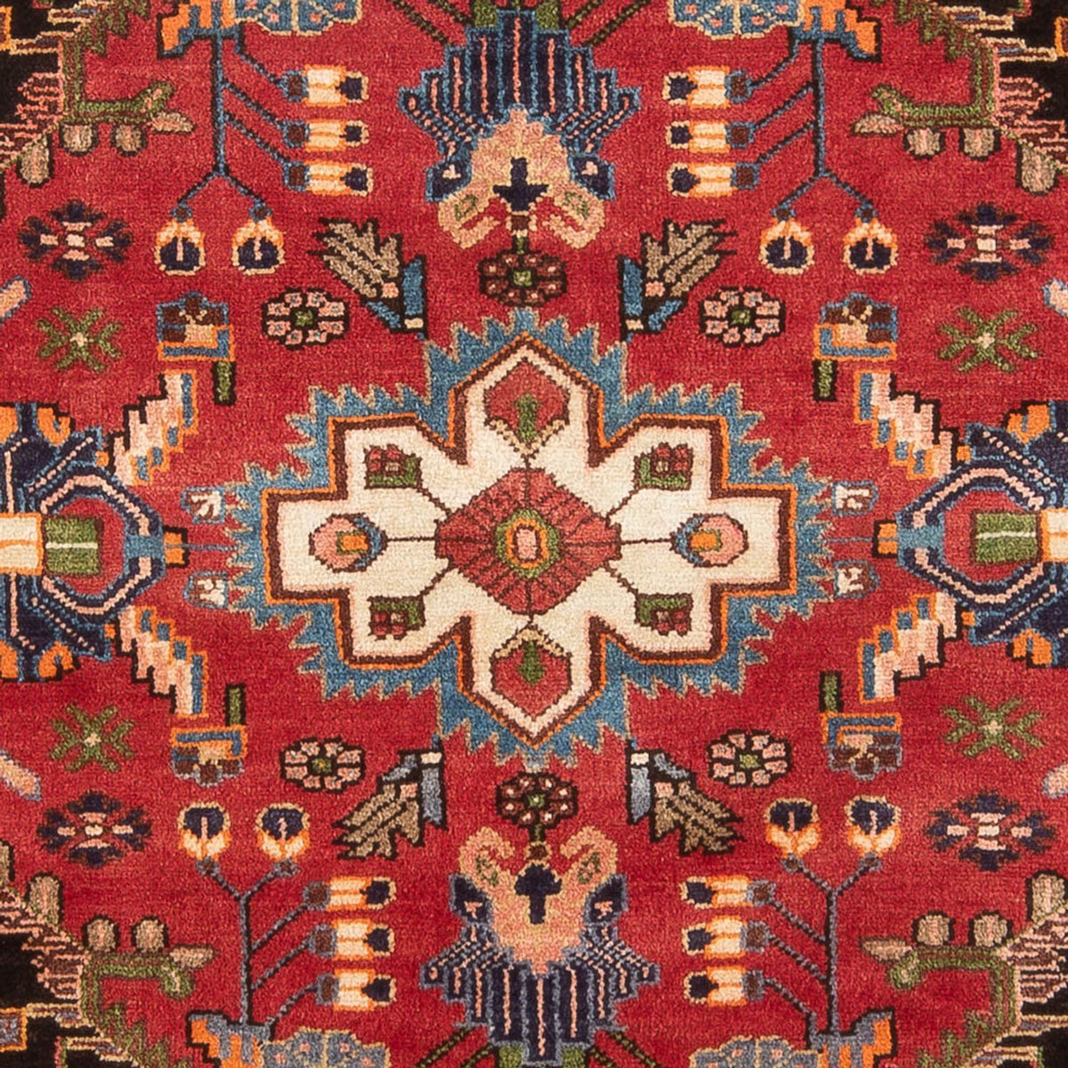 Tapis persan - Nomadic - 223 x 140 cm - rouge