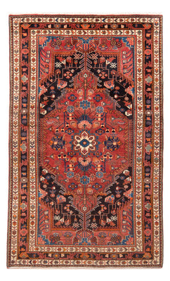 Tapis persan - Nomadic - 210 x 130 cm - rouge