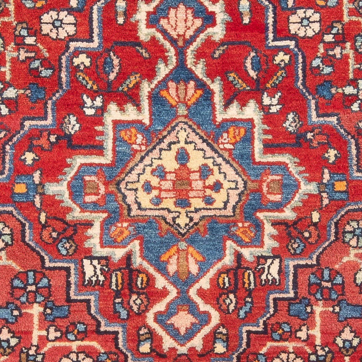 Tapis persan - Nomadic - 203 x 130 cm - rouge