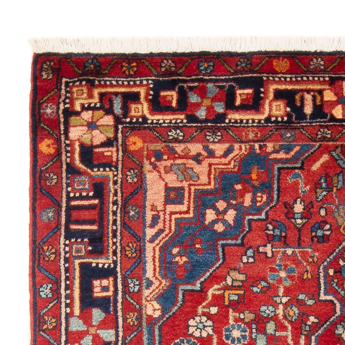 Tapis persan - Nomadic - 203 x 130 cm - rouge