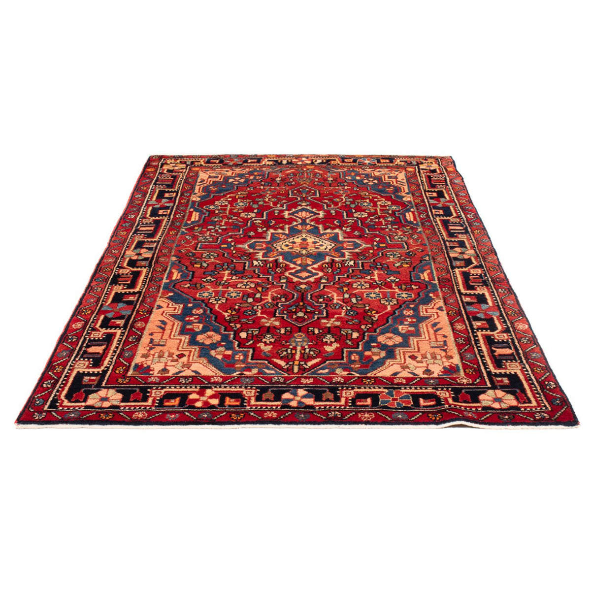 Tapis persan - Nomadic - 203 x 130 cm - rouge