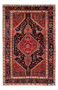 Tapis persan - Nomadic - 215 x 135 cm - bleu foncé