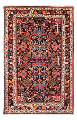 Tapis persan - Nomadic - 215 x 135 cm - bleu foncé