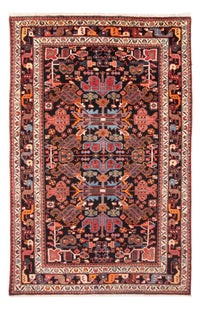 Tapis persan - Nomadic - 215 x 135 cm - bleu foncé