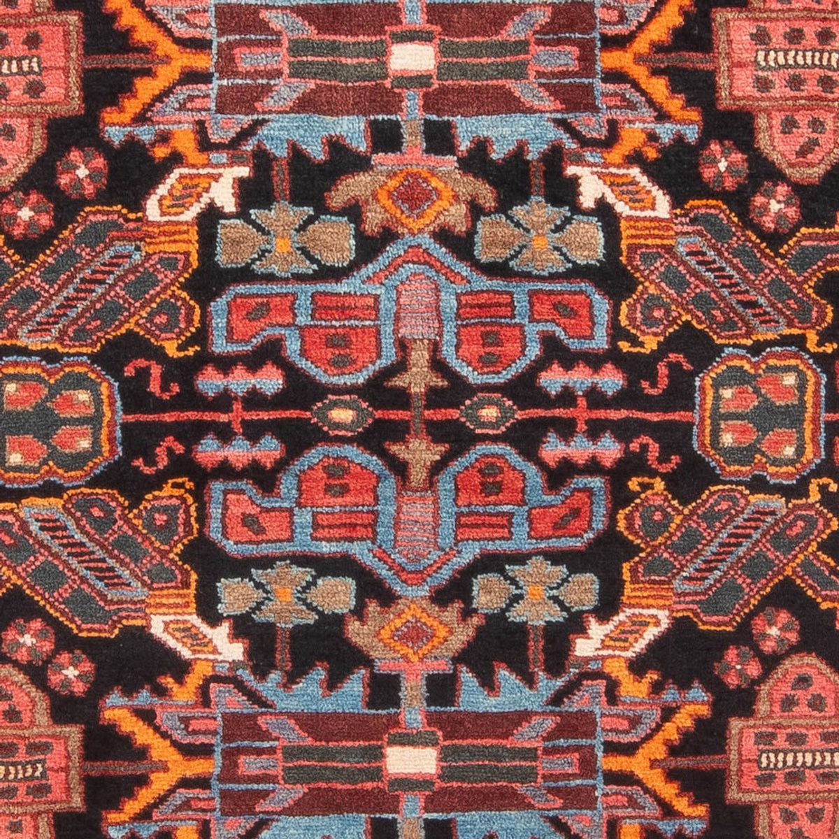 Tapis persan - Nomadic - 215 x 135 cm - bleu foncé