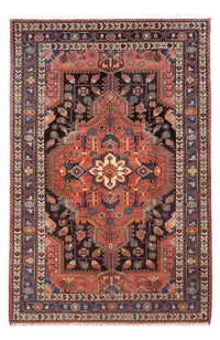 Tapis persan - Nomadic - 212 x 138 cm - rouge