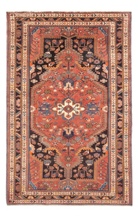 Tapis persan - Nomadic - 235 x 140 cm - rouge clair