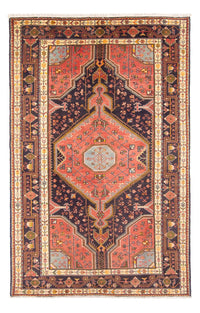 Tapis persan - Nomadic - 223 x 137 cm - rouge clair