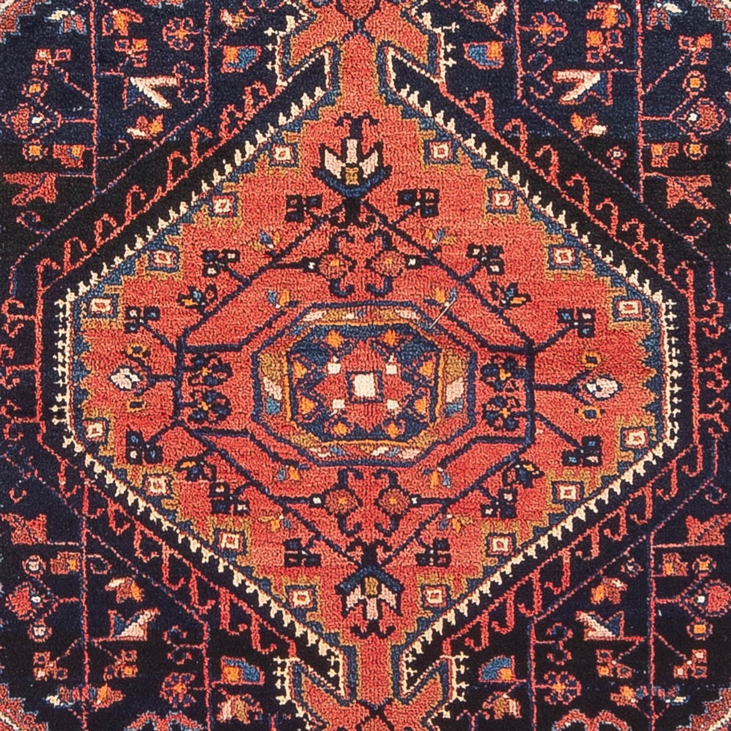Tapis persan - Nomadic - 248 x 143 cm - rouge clair