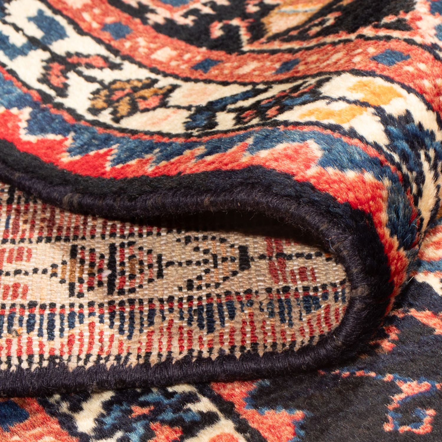 Tapis persan - Nomadic - 248 x 143 cm - rouge clair