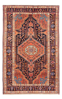 Tapis persan - Nomadic - 224 x 132 cm - rouge clair
