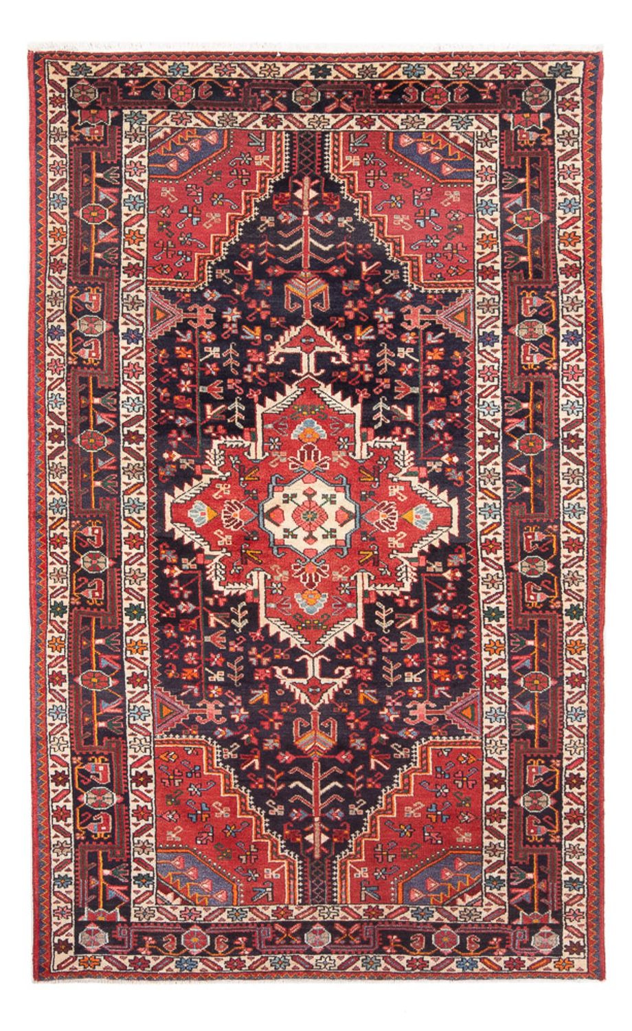 Tapis persan - Nomadic - 240 x 140 cm - rouge clair