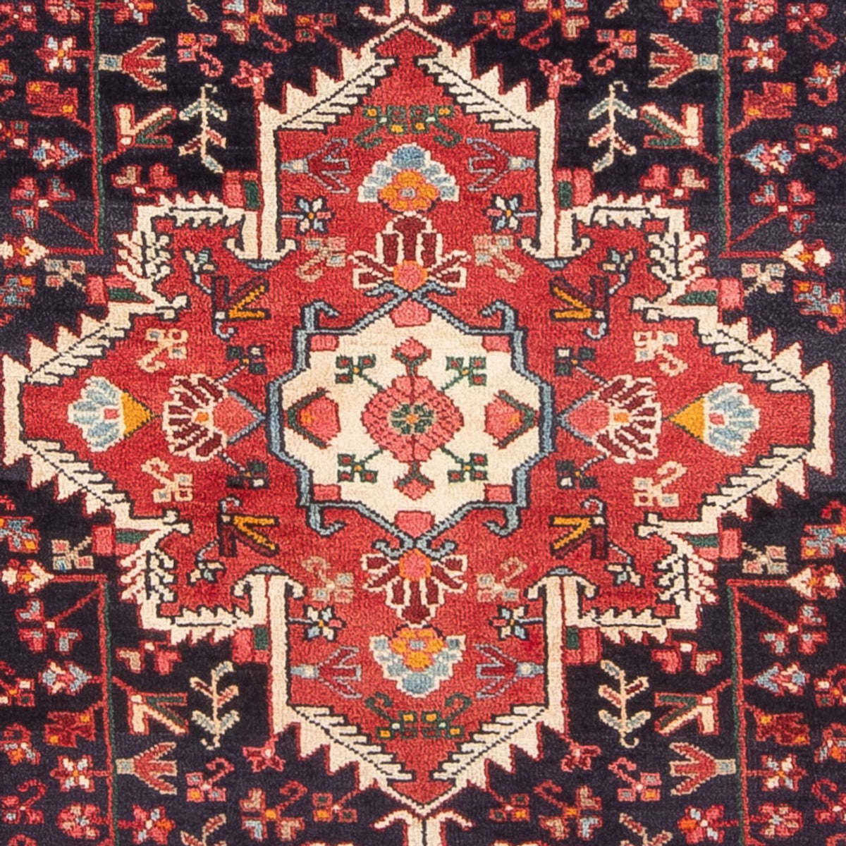 Tapis persan - Nomadic - 240 x 140 cm - rouge clair