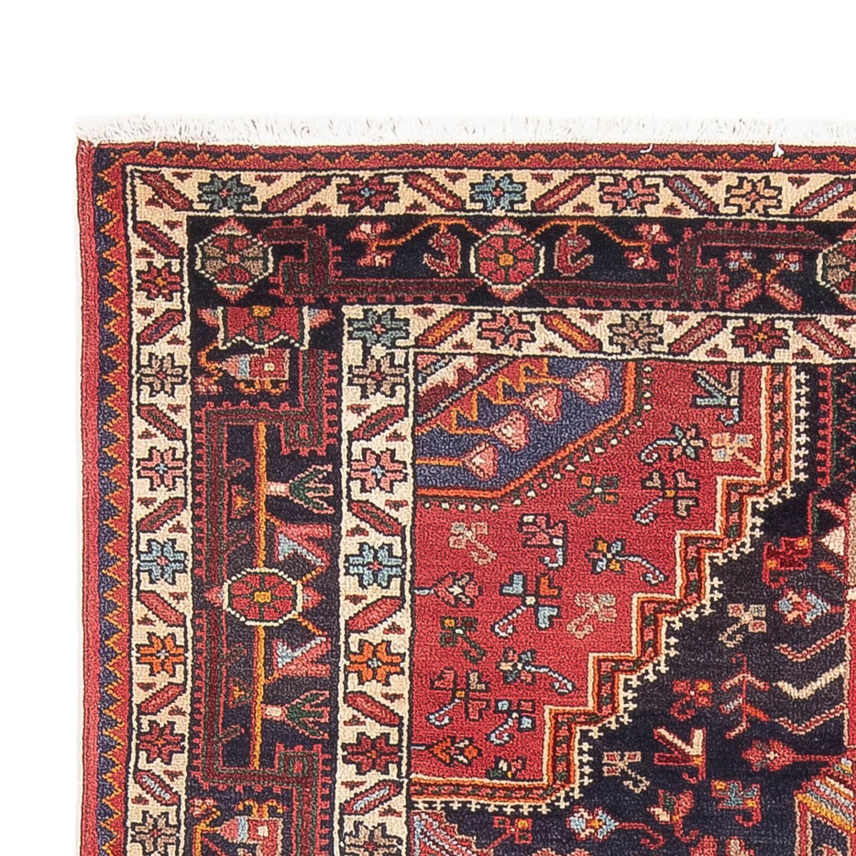 Tapis persan - Nomadic - 240 x 140 cm - rouge clair