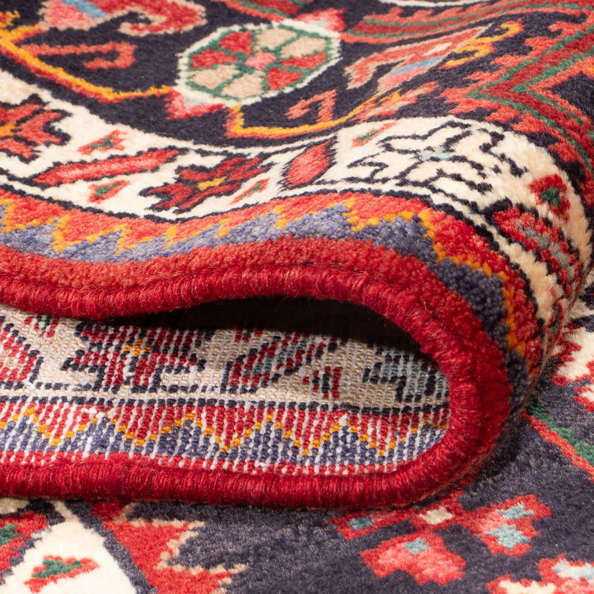 Tapis persan - Nomadic - 240 x 140 cm - rouge clair
