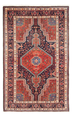Tapis persan - Nomadic - 225 x 138 cm - rouge clair