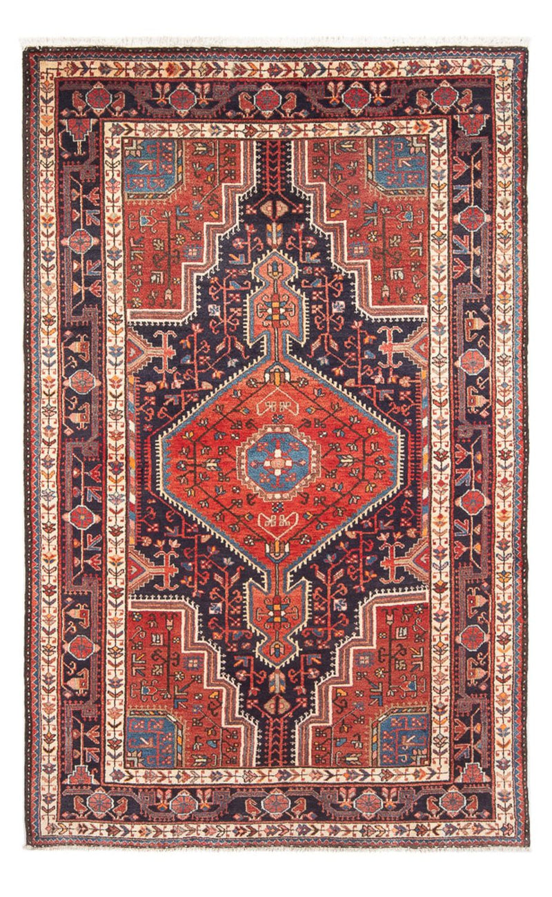 Tapis persan - Nomadic - 225 x 138 cm - rouge clair